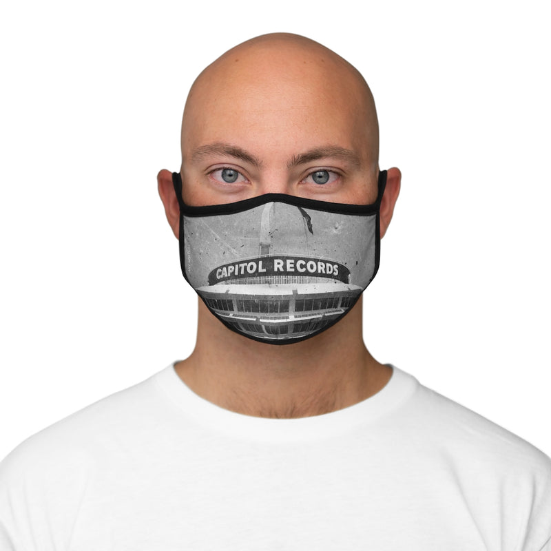 Scratched Records Custom Face Mask