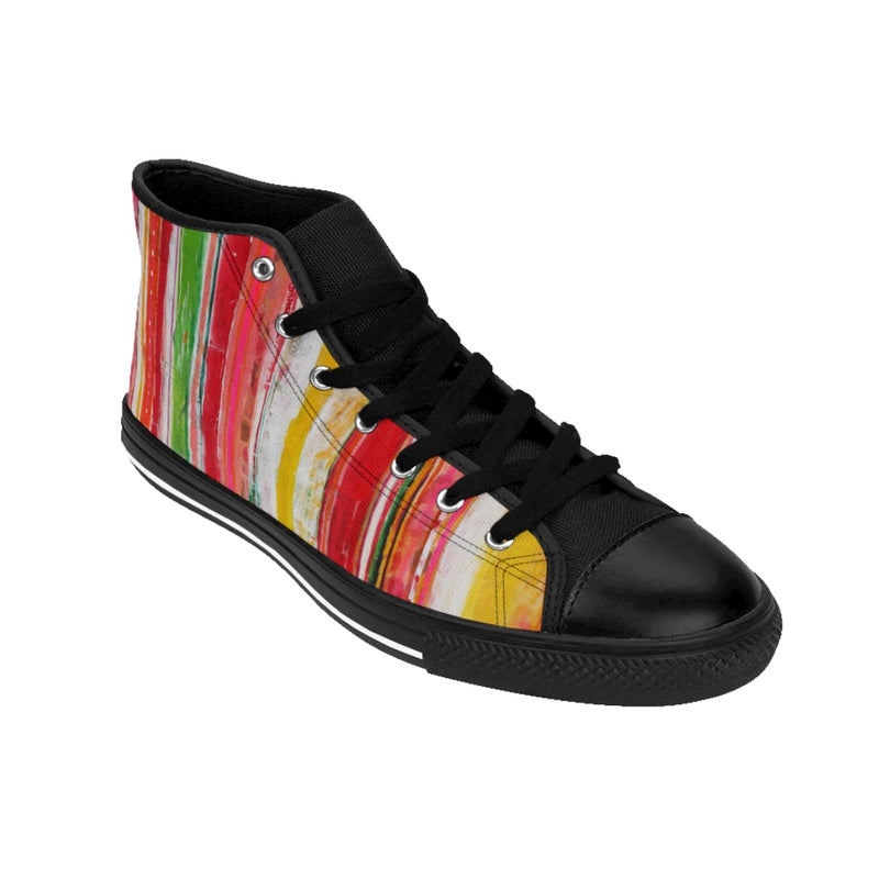 Carnival Men's High-Top Custom Sneakers-Every Picture Tells...