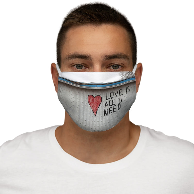 Love Is All U Need Custom Face Mask-Every Picture Tells...