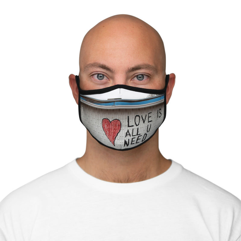 Love is All you Need Custom Face Mask