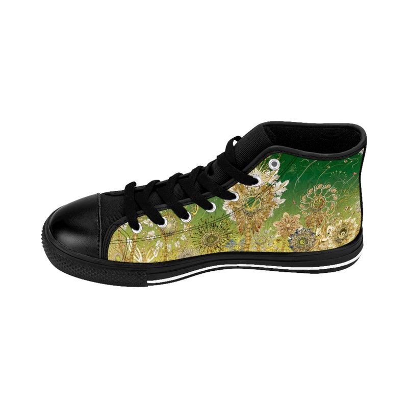 Paradise Men's High-Top Custom Sneakers-Every Picture Tells...